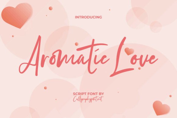 Aromatic Love: Elevating Typography for Creative Businesses