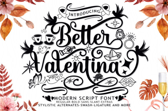 Better Valentina Duo: A Versatile Font for Designers and Creators