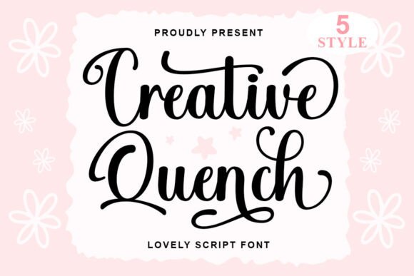 Creative Quench Script Font