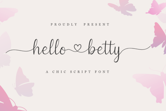 Hello Betty Typeface