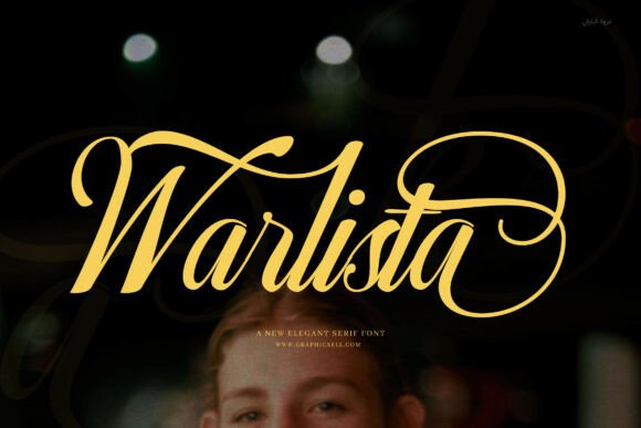 Introducing Warlista Wedding Script Font: A Timeless Elegance for Modern Design