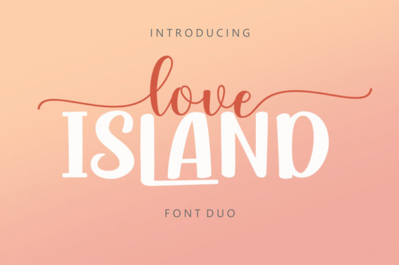Love Island Duo: A Font That Captures the Essence of Modern Design