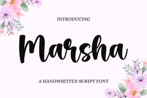 Marsha: The Delicate Script Elevating Modern Design