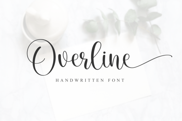 Overline: A Font for Elegance and Creativity