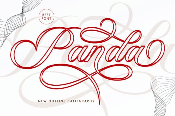 Panda Outline: A Timeless Font for Modern Creativity