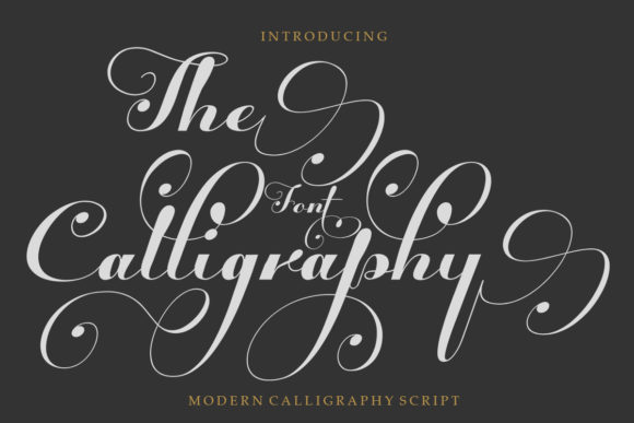 The Calligraphy: A Modern Elegance in Typography