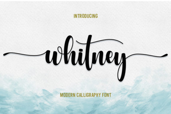 Whitney Font: Playful Elegance for Creative Projects