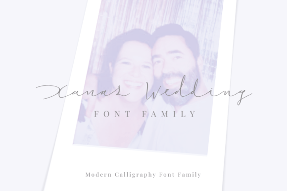 Xanas Wedding: A Refined Script Font for Elegant Design Applications